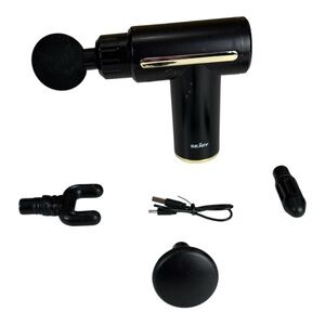Sejoy Black Massage Gun with Attachments
